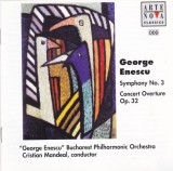 CD # George Enescu - "George Enescu" Bucharest Philharmonic Orchestra*, Cristian Mandeal &ndash; Symphony No. 3 / Concert Overture Op. 32 (EX)