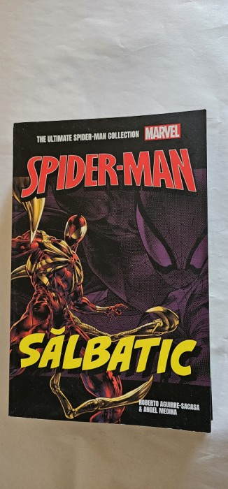 (Colecția Spider-Man) Sălbatic - Ediția nr. 4 , BENZI DESENATE .