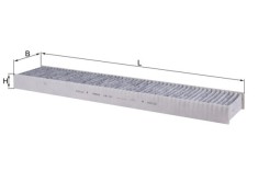 MAHLE LAK 242 Filtru, aer habitaclu
