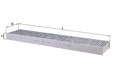 MAHLE LAK 242 Filtru, aer habitaclu foto