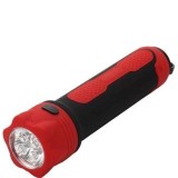 Lanterna LED Kuper, 34 LED-uri, Lampa de Lucru, 63x213 mm, Instalatori, Electricieni, Roșu/Negru