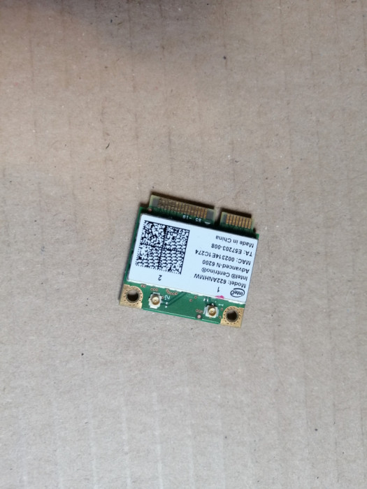 placa wifi Sony Vaio Pcg-81112m Vpcf12s1e VPCF1 VPCF1290X Intel 6200 622anhmw