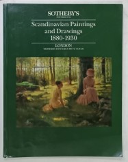SOTHEBY &amp;#039;S , SCANDINAVIAN PAINTINGS AND DRAWINGS 1880 -1930 , CATALOG DE LICITATIE , LONDON , 1987 foto