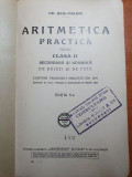 Manual de aritmetica practica pt clasa a 2-a secundara si normala din anul 1935