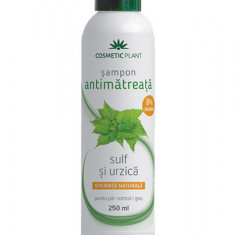 Sampon antimatreata cu sulf si urzica, 250ml, Cosmetic Plant