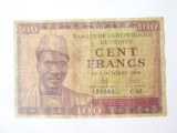 Cumpara ieftin Rara! Guineea 100 Francs 1958,bancnota din imagini la cel mai mic pret