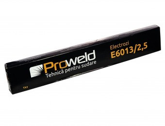ProWELD E6013 electrozi rutilici 2.5mm, 1kg - 6960270220116 foto