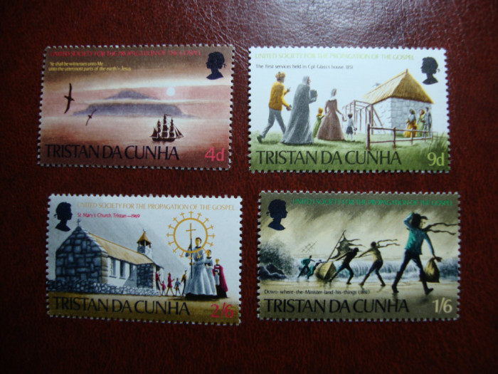 TRISTAN DA CUNHA SERIE MNH