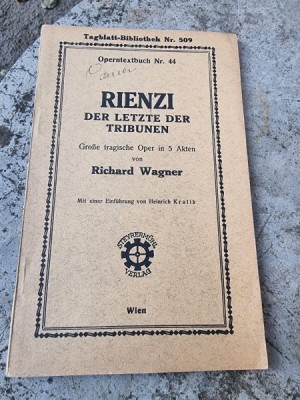 Rienzi der letzte der Tribunen - Richard Wagner foto