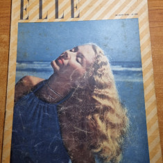 revista pentru femei - ELLE - 25 iunie 1946 - limba franceza - moda,retete etc