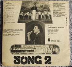 Song 2, Ioan Luchian Mihalea disc vinil Electrecord 1984, stare f buna foto