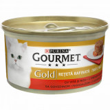 Cumpara ieftin Gourmet Gold Savoury Cake, Vita si Rosii, 85 g