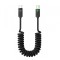 Cablu Date si Incarcare USB-C - USB-C Tech-Protect UB20T Ultraboost, 100W, 1.8m, Negru