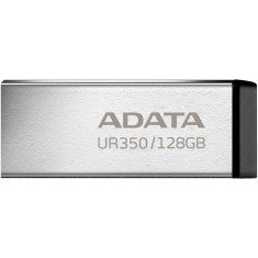 ADATA UR350 128GB USB 3.2 Gen1, metalic, gri, retractabil