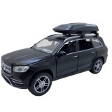 Macheta metal replica Mercedes GLS negru cu lumini si sunet