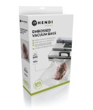 Pungi vacuum gofrate HENDI 100 buc 200x300mm pentru alimente - PA/PE