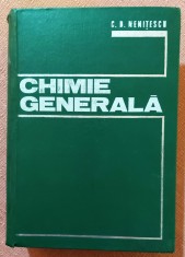 Chimie generala. Editura Didactica si Pedagogica, 1972 - Costin D. Nenitescu
