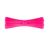 Jucarie din cauciuc eco pentru caini, forma de Gantera, 15 cm, roz