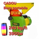 Moara electrica 240 Kg h , 3900W, PartnerPRO PP3900 , CADOU , BOXA PORTABILA