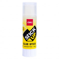 Lipici Deli Stick Transparent 20 g, Lipici Lavabil, Lipici Stick, Lipici Stick cu Uscare Rapida, Lipici pentru Uz Scolar, Lipici Scoala, Lipici Solid