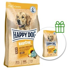 Happy Dog NaturCroq Geflugel Pur &amp;amp;amp; Reis 11 kg + 2 kg GRATUIT foto