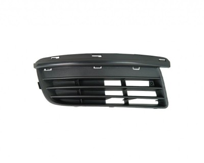 Grila bara fata VW Jetta / Golf Combi (1K5/1Km), 09.2005-09.2010, Dreapta, 1K0853666J, 95142712 fara locas pentru proiectoare, fara crom foto