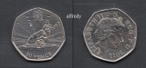 Anglia, Marea Britanie, 2011 50 Pence, Comemorativa, J.O. Londra, Wrestling