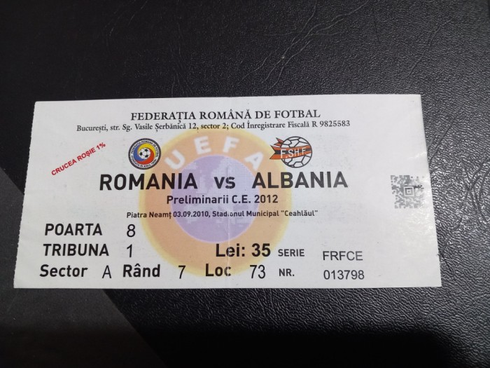 Bilet Romania - Albania