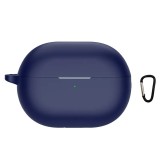 Cumpara ieftin Husa protectie casti wireless, THD, compatibil Huawei FreeBuds Pro 4, carlig prindere, albastru