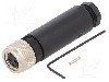 Conector M8, 3 pini, clasa etanseitate IP67, MURR ELEKTRONIK - 7000-08621-0000000