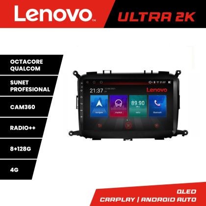 Navigatie Kia Carens 2013-2018 M-2023 Octa Core Android Radio Bluetooth GPS WIFI/4G DSP 2K 8+128GB 360 Toslink CarStore Technology