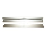 Gletiera inox profesionala 95 cm cu 2 lame interschimbabile 100 cm, latime lama 8.8 cm, latime gletiera 10 cm - pentru aplicare si finisare glet pe