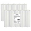 Set 10 role pungi vidat gofrate, dimensiuni 280x6000 mm, transparente, grosime 85 microni, preparare sau depozitare Sous Vide