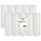 Set 10 role pungi vidat gofrate, dimensiuni 280x6000 mm, transparente, grosime 85 microni, preparare sau depozitare Sous Vide