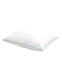 Perna bumbac 70x70 cm, hipoalergenica, cu snur, umplutura bilute siliconizate, lavabila la 40&deg;C, alb