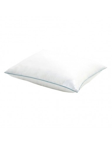 Perna bumbac 50x70 cm, hipoalergenica, cu snur, umplutura bilute siliconizate, lavabila la 40&deg;C, alb