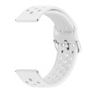 Curea din silicon, compatibila Garmin Venu 3, telescoape Quick Release, 22mm, Alb