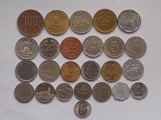 LOT 25 MONEDE DIFERITE AMERICA CENTRALA SI DE SUD