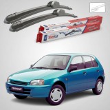 Cumpara ieftin Ștergătoare Toyota Starlet P9 P90 1996-1999 | Set Față Flat &ndash; TeamCar&reg;