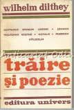 Traire Si Poezie - Wilhelm Dilthey - Tiraj: 4115 Exemplare