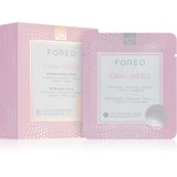 FOREO UFO&trade; Glow Addict masca pentru albirea tenului 6 buc