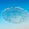 Platou Plastic, Transparent, 35cm, Model Reliefat, Reutilizabil