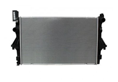 Radiator racire Mercedes Vito 109/111 CDI, 10.2014-, motor 1.6 cdi, 65/84 kw, diesel, cutie manuala, fara AC, 690x422x16 mm, Behr-Hella, aluminiu bra foto