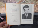 Filozofie, portret Nicolae Ceaușescu, Noțiuni de materialism dialectic și istoric, Manual pentru liceele industriale, economice, sanitare... 1977, 214