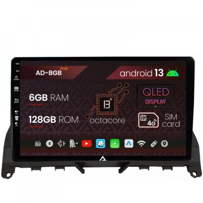 Navigatie Mercedes Benz C-Class W204 (2006-2012), Android 13, B-Octacore 6GB RAM + 128GB ROM, 9 Inch - AD-BGB9006+AD-BGRKIT419 foto