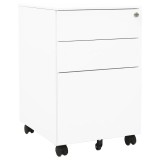 Cumpara ieftin Dulap dosare mobil, alb, 39x45x60 cm, otel