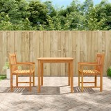 Gossi set mobilier de gradina, 3 piese, lemn masiv de acacia