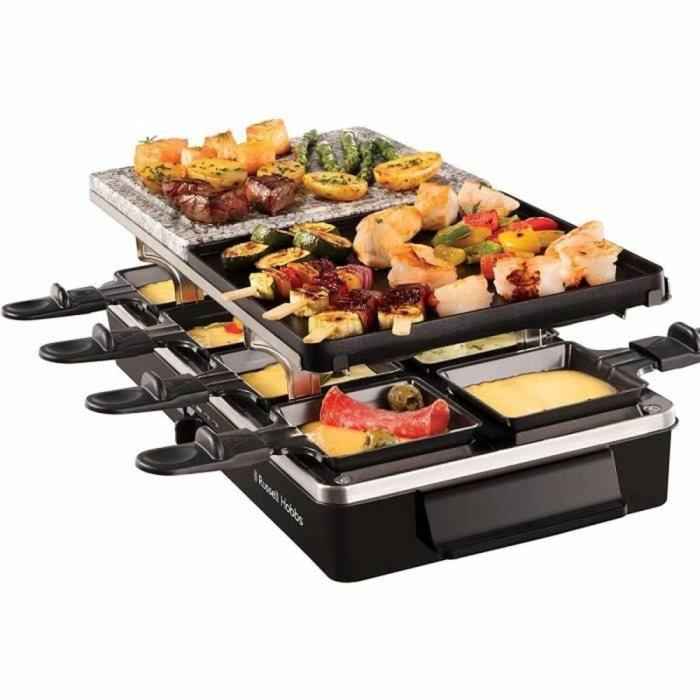 Plită de prăjit Russell Hobbs Raclette Negru