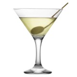 Set 24 Pahare Sticla cu picior 175ml Martini Misket 586