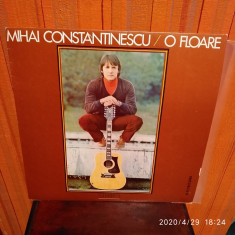 -Y- MIHAI CONSTANTINESCU / O FLOARE - CA NOU - DISC VINIL foto